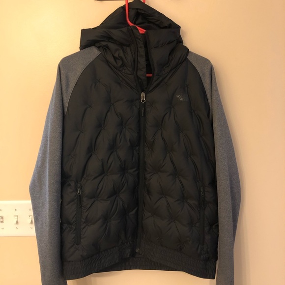 the north face mashed up bomber down jacket